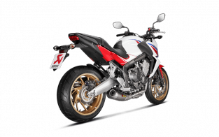 Akrapovic Racing Line Titanium Compleet Systeem zonder E-keur Honda CB 650 F 2014 > 2018